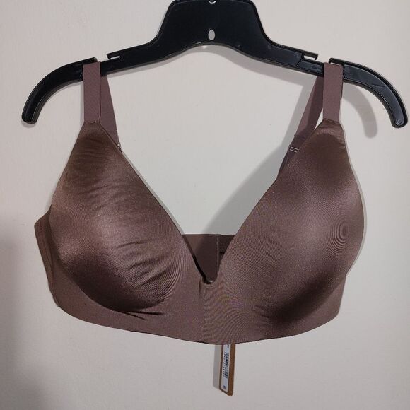 Skims Wireless Form Lightly Lined T-Shirt Demi Bra 40DD  Jasper NWT - Picture 4 of 14